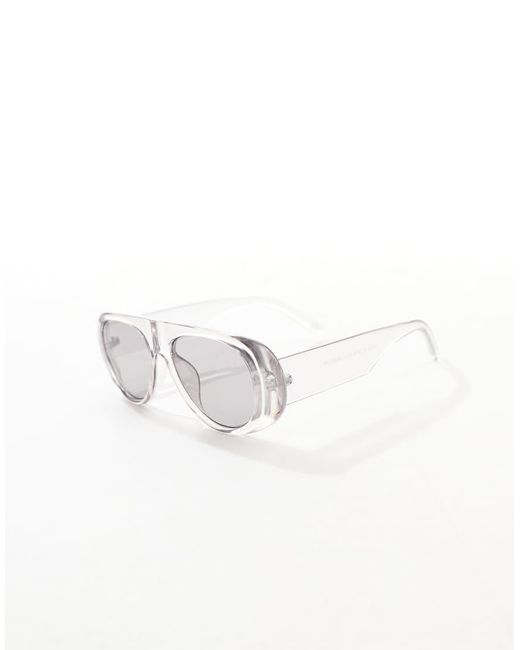 ASOS Green Aviator Sunglasses for men
