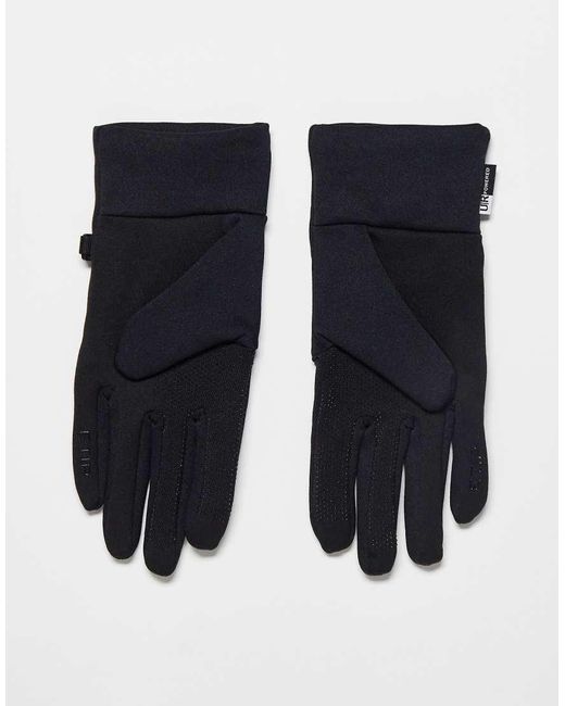The North Face Black Etip Touchscreen Gloves for men