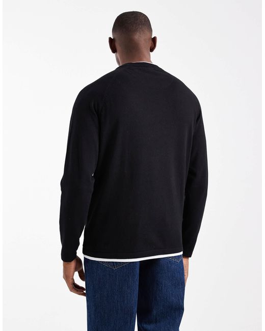 Threadbare – strickpullover in Blue für Herren