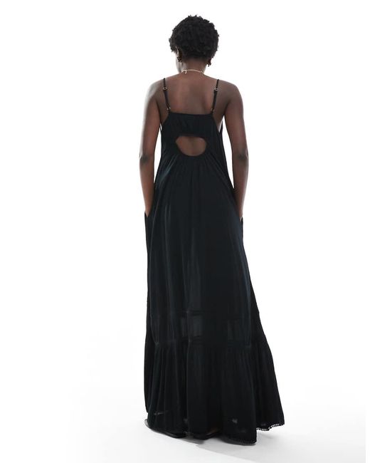 Superdry Black Cami Maxi Dress