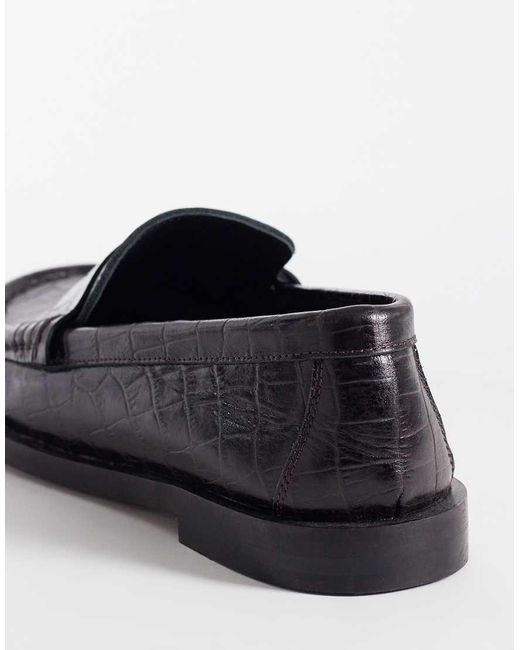 Pompeii UK Black Pompeii Vega Form Loafers