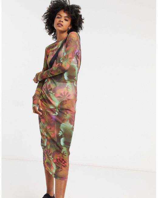weekday midi dress