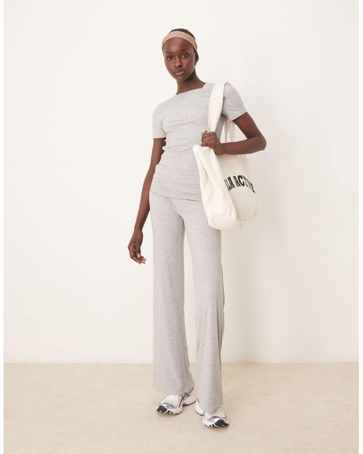 Tala Natural 365 Roll Waist Flared Trousers