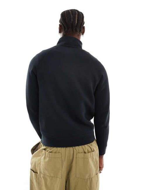 Nike Black Tech Fleece Half-zip Top for men