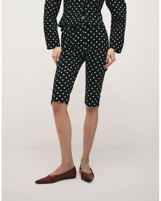 ASOS Natural Tailored Capri Trousers