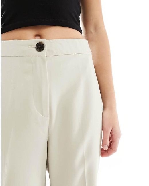 Vero Moda White Rita Relaxed Dad Trouser Co-ord
