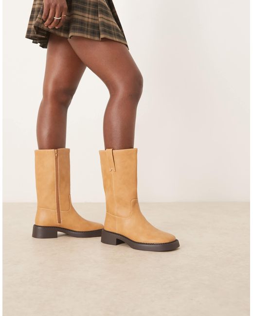 Colby - bottes ASOS en coloris Natural