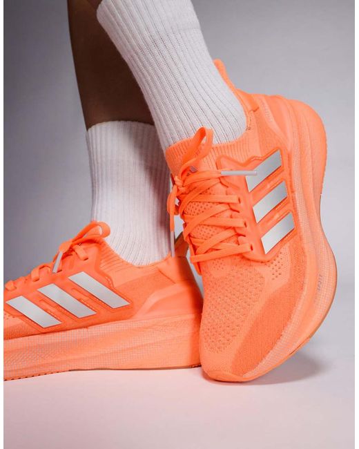 Adidas Originals Orange Adidas Running Ultraboost 5 Multirun Trainers