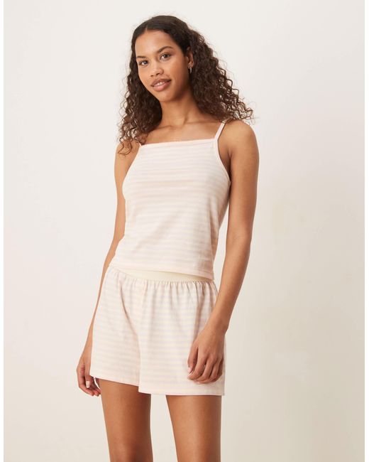 ASOS Natural Mix & Match Cami Pyjama Top
