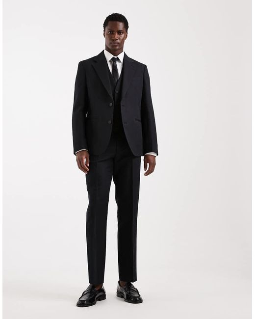 ASOS Black Slim Suit Pants for men