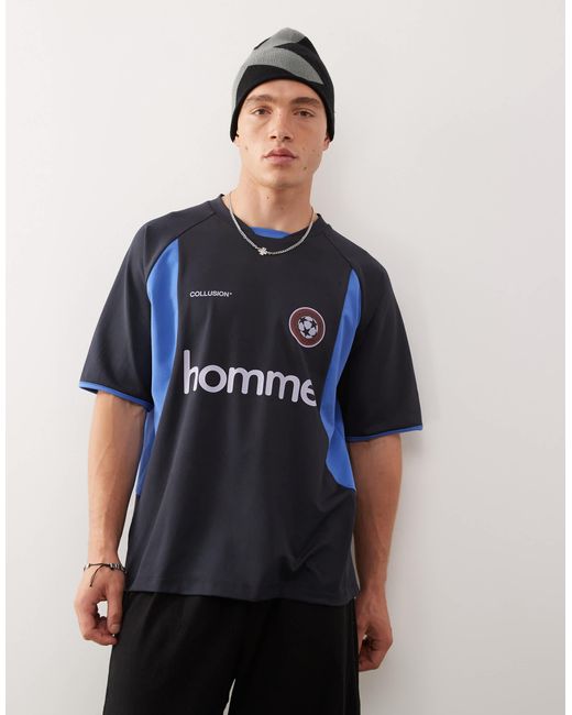 Top Collusion pour homme en coloris Blue