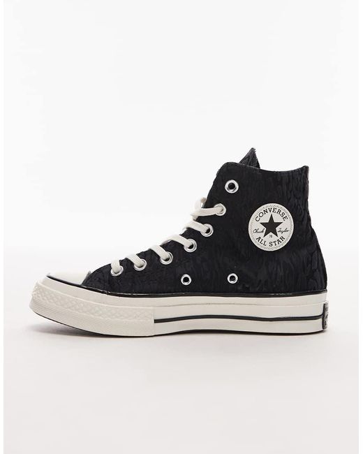 Converse Blue Chuck 70 Hi Trainers