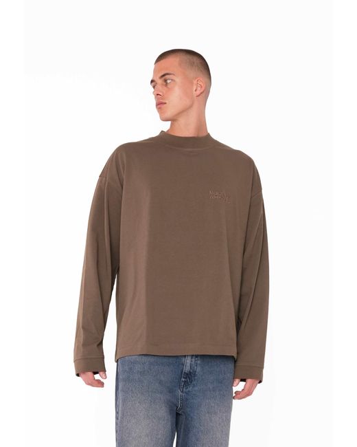 Radial - t-shirt oversize à manches longues Multiply Apparel en coloris Blue