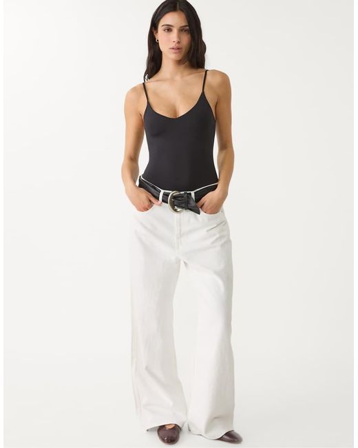 Stradivarius Blue Strappy Body