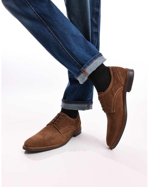 Base London Blue Eton Lace Up Shoe for men