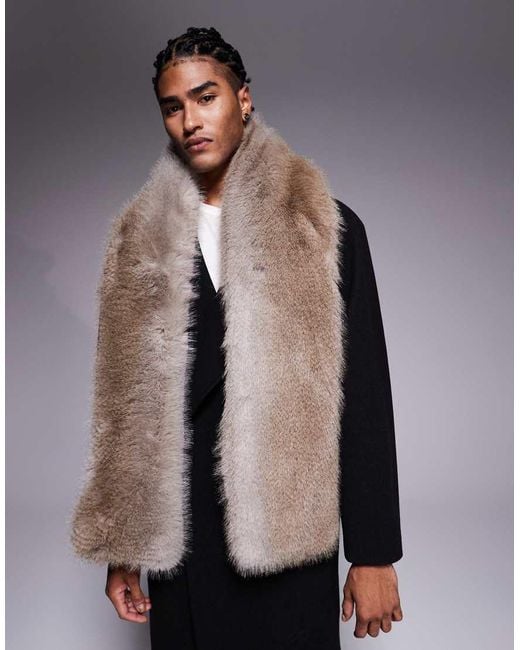 Sciarpa Soffice di ASOS in Gray da Uomo