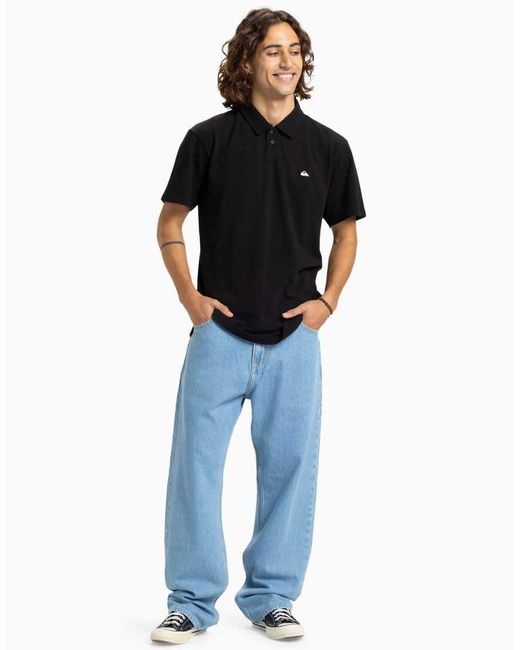 Quiksilver Blue Baggy Denim Jeans for men