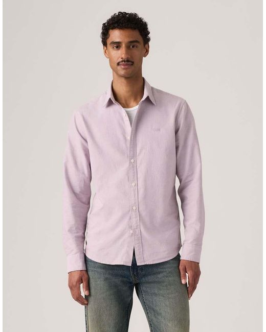 Levi's Pink Battery Housemark Standard Shirt for men