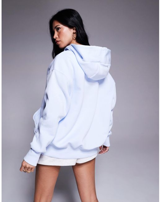 Nike White – phoenix fleece – oversize-kapuzenpullover