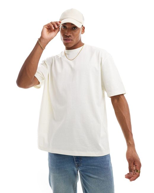 T-shirt oversize à imprimé chameaux au dos - cassé ASOS pour homme en coloris Blue