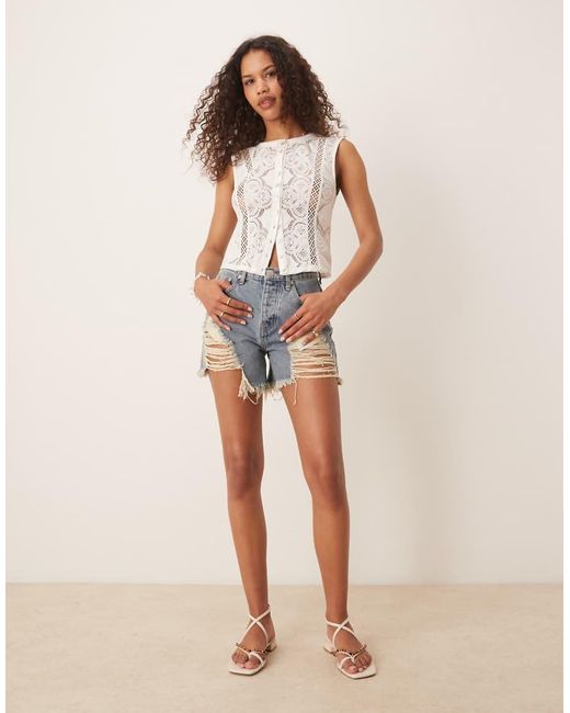 Glamorous Blue Denim Shorts
