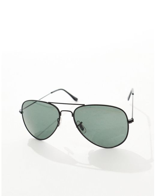 Jack & Jones Blue Aviator Sunglasses for men