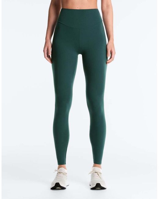 Oysho Green Comfortlux High-rise Ankle-length leggings