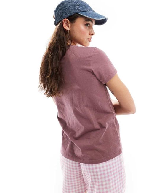Levi's Pink Perfect Shine Box Tab Logo T-shirt