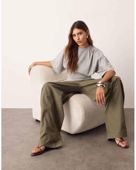 Top Con Pieghe di ARRANGE in Brown