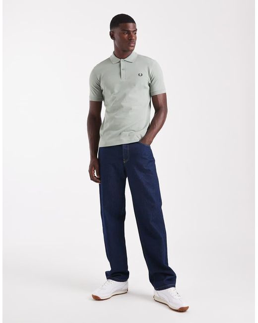 Fred Perry Gray Polo Shirt for men