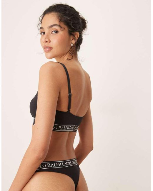 Polo Ralph Lauren Natural Polo Essentials Scoop Bralette