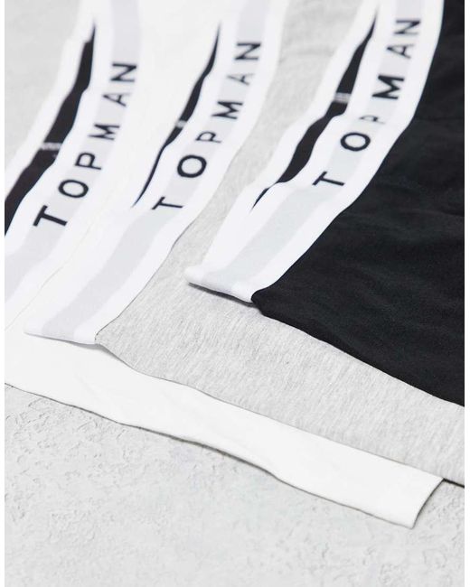 Topman White 5 Pack Briefs for men