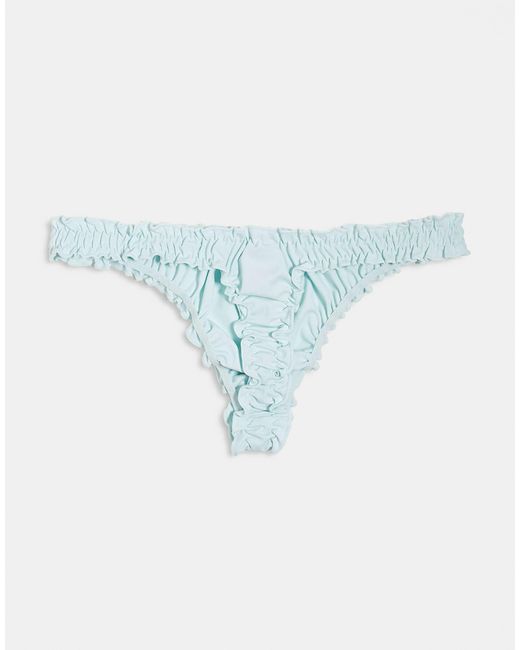 Cotton On Pink 3 Pack Lettuce Hem G String Brief