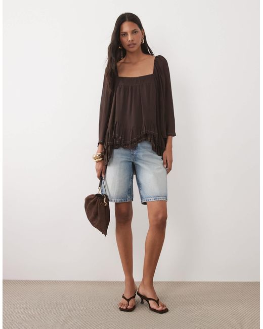 Mango Brown – bluse