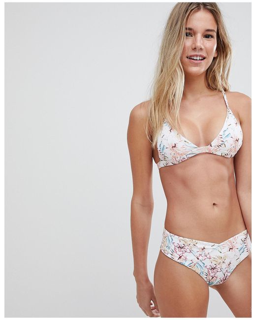 high waisted v bikini bottoms