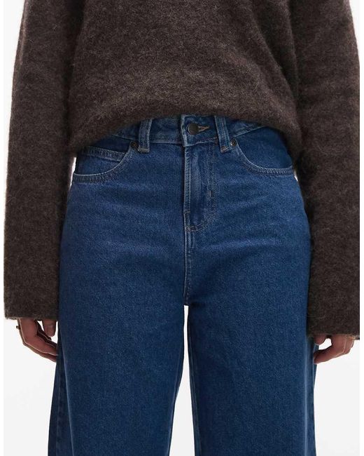 Dickies Blue Baggy Wide Leg Jeans