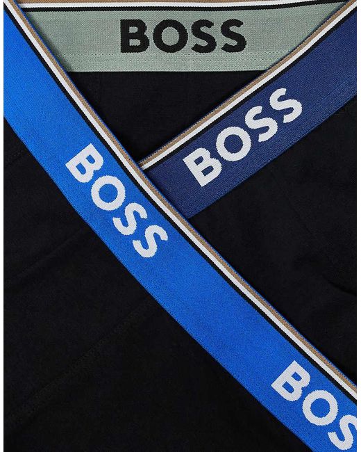 Boss Blue 3 Pack Power Trunks for men