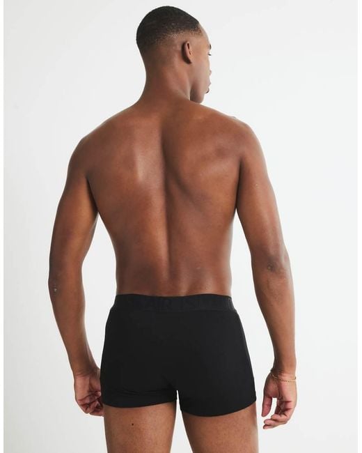 River Island Blue Jacquard Waistband Pack Of 5 Trunks for men