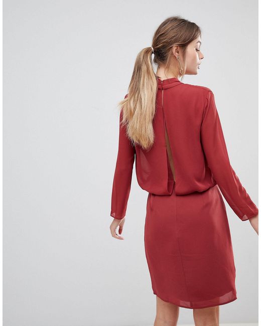 reiss long sleeve dress