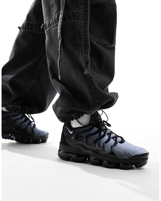 Zapatillas De Deporte Negras Y Grises Air Vapormax Plus De Nike de hombre de color Negro Lyst