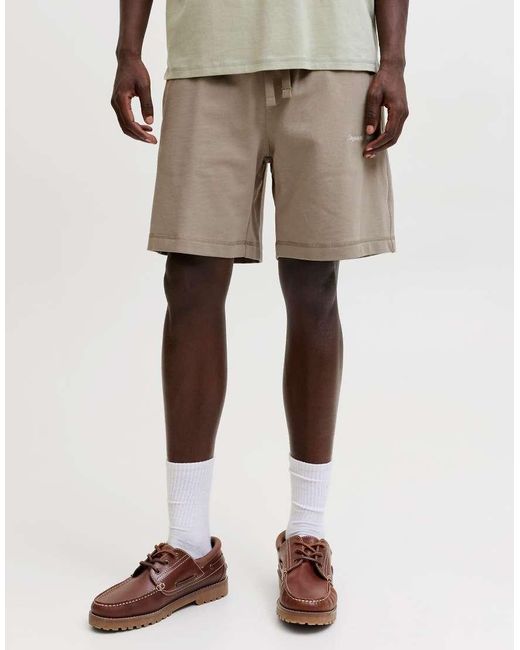 Jack & Jones Natural Sweat Shorts for men