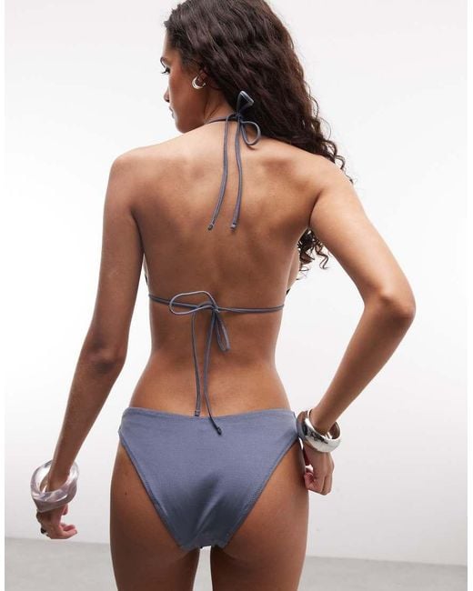 Weekday Blue Mix & Match Bikini Bottom