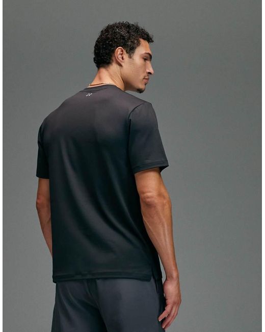 4505 Gray Icon Quick Dry Mesh Training T-shirt for men