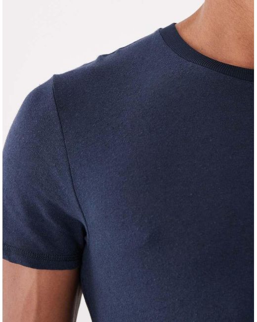 ASOS Blue Slim T-shirt for men