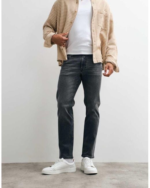Jack & Jones Black Clark Regular Jeans for men