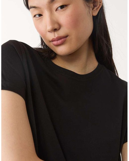 Stradivarius Set Van 2 Cropped Top Met Korte Mouwen in het Blue