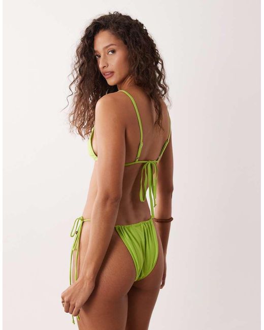 Motel Green Padusi Triangle Bikini Top