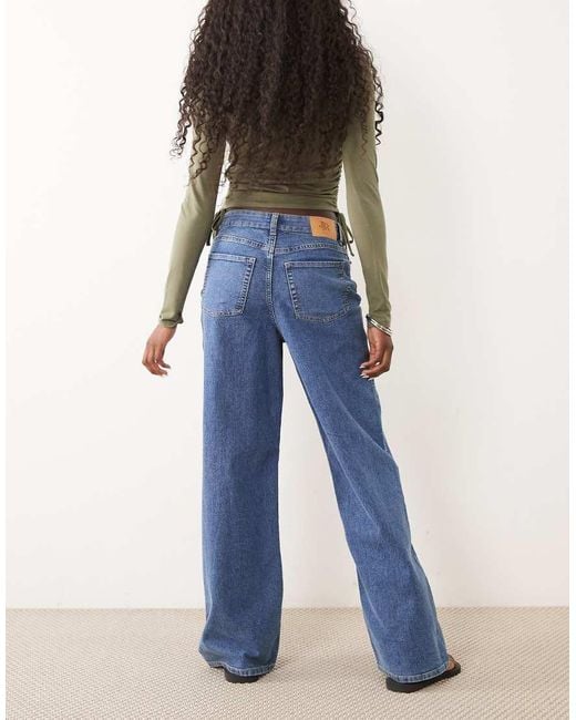 JJ Rebel Blue Sophie Wide Fit Jeans