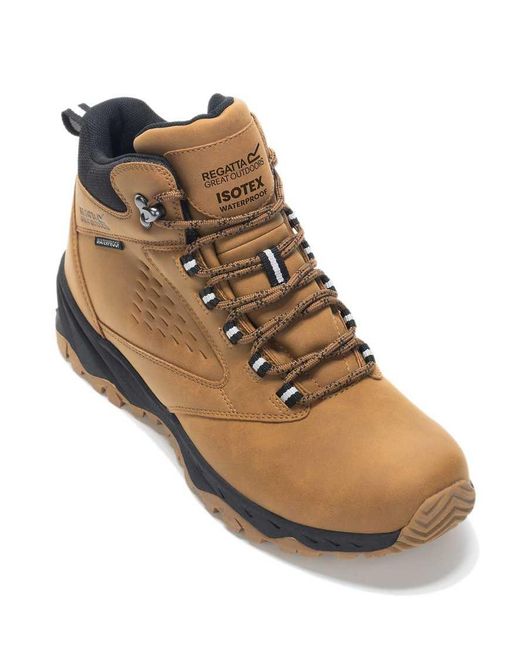 Regatta Brown Waterproof Amble Waterproof Walking Boots for men
