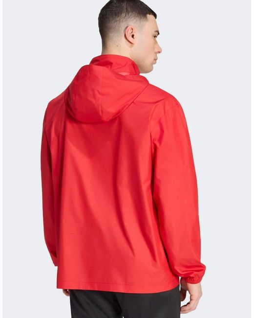 Adidas Originals Red Entrada 26 Multi Jacket for men